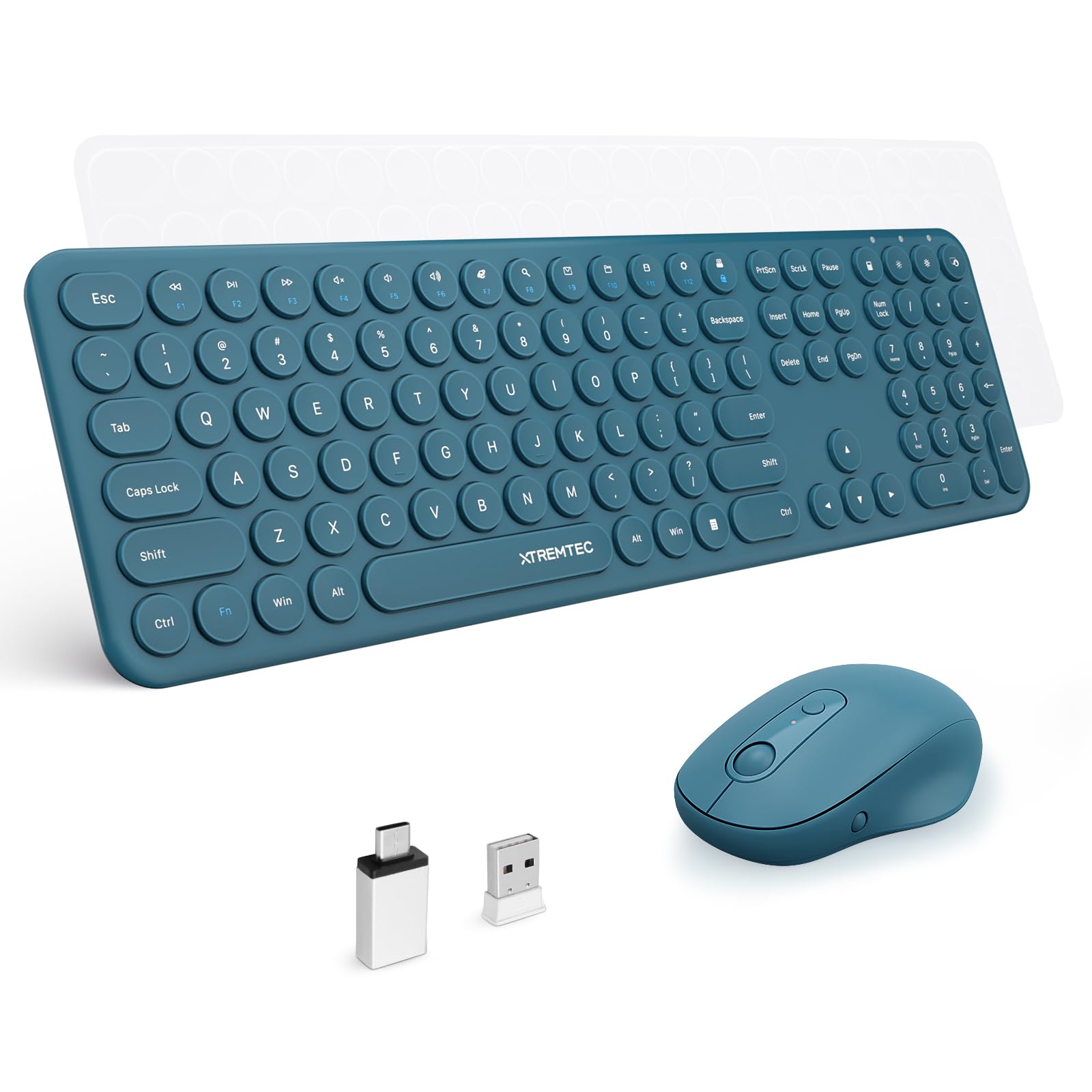 Amazon.com: XTREMTEC Full Size 2.4G Wireless Keyboard Mouse Combo